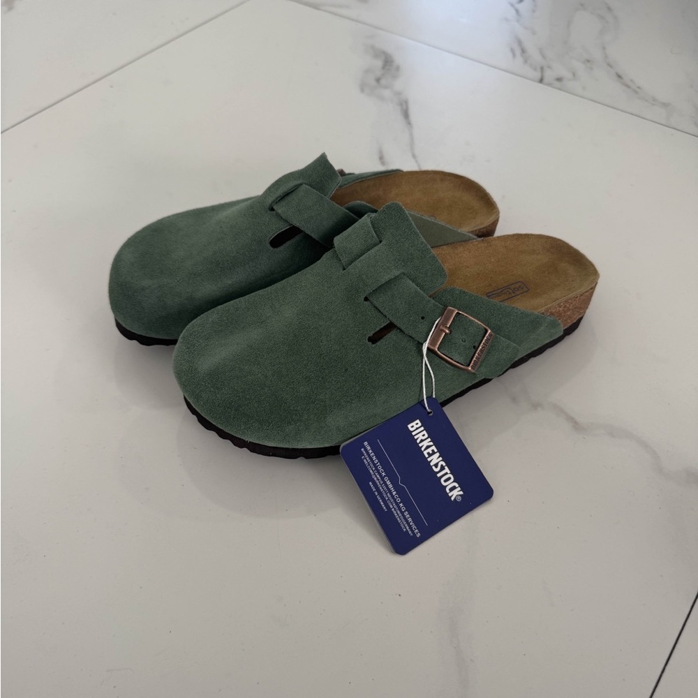 Birkenstock Boston Clog Thyme Women’s 37, 38, 39 Narrow - Picture 2 of 3